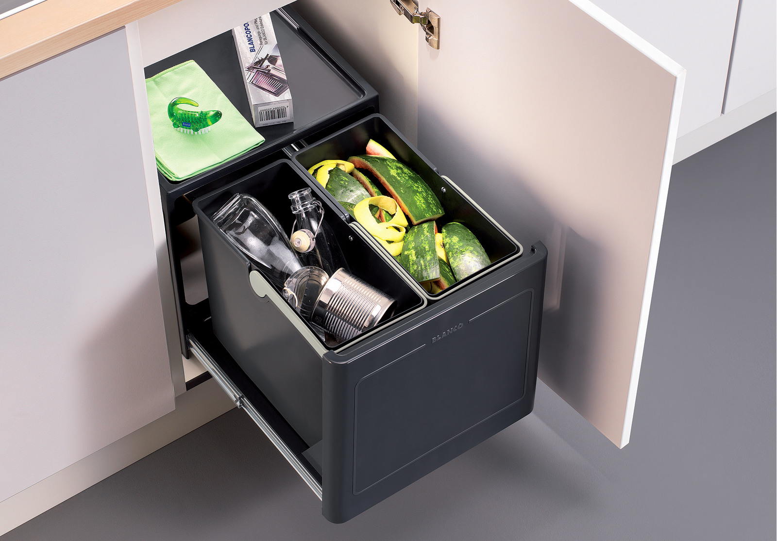 Система сортировки мусора Бланко Select Botton Pro 45 Automatic 517468 фото 2 Система сортировки мусора Blanco Select Botton Pro 45 Automatic 517468 фото 2