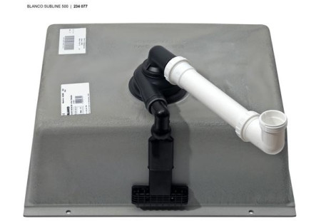 Мойка Бланко SUBLINE 500-U SILGRANIT черный клапан-автомат InFino 526340 фото 10 Мойка Blanco SUBLINE 500-U SILGRANIT черный клапан-автомат InFino 526340 фото 10
