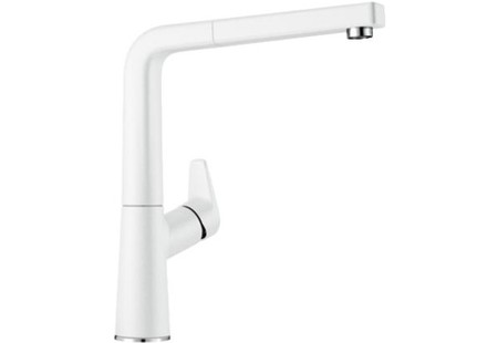 Смеситель Бланко Avona-S Silgranit белый 521280 фото 1 Смеситель Blanco Avona-S Silgranit белый 521280 фото 1