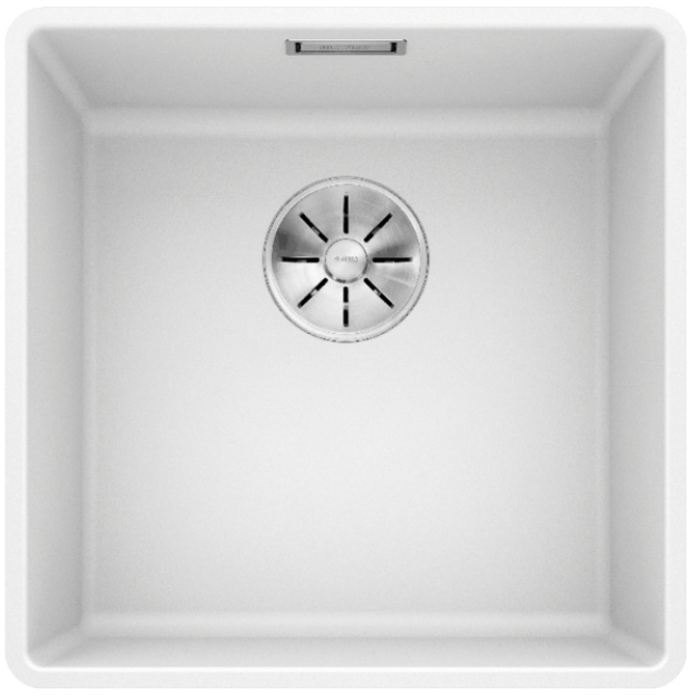 Мойка Blanco SUBLINE 400-F белый клапан-автомат InFino 523497 фото 2