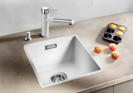 Мойка Бланко SUBLINE 320-F алюметаллик клапан-автомат InFino 523418 фото 1 Мойка Blanco SUBLINE 320-F алюметаллик клапан-автомат InFino 523418 фото 1