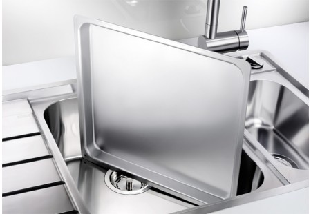 Мойка Blanco Axis II 6 S-IF нержавеющая сталь полированная чаша справа 516529 фото 7