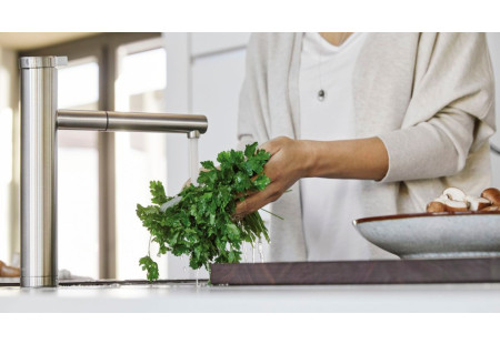 Смеситель Бланко Linee-S нержавеющая сталь матовая 517593 фото 20 Смеситель Blanco Linee-S нержавеющая сталь матовая 517593 фото 20