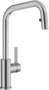 Смеситель Бланко Jandora-S нержавеющая сталь матовая 526614 фото 1 Смеситель Blanco Jandora-S нержавеющая сталь матовая 526614 фото 1