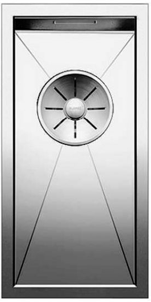 Мойка Бланко Zerox 180-IF/N нержавеющая сталь полированная клапан-автомат InFino 521566 фото 1 Мойка Blanco Zerox 180-IF/N нержавеющая сталь полированная клапан-автомат InFino 521566 фото 1