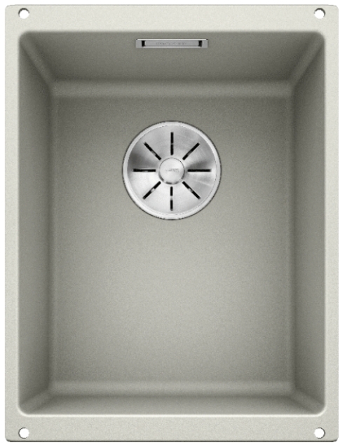 Мойка Бланко SUBLINE 320-U SILGRANIT жемчужный клапан-автомат InFino 523409 фото 2 Мойка Blanco SUBLINE 320-U SILGRANIT жемчужный клапан-автомат InFino 523409 фото 2