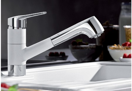 Смеситель Бланко NOTIS-S SILGRANIT антрацит 523253 фото 2 Смеситель Blanco NOTIS-S SILGRANIT антрацит 523253 фото 2