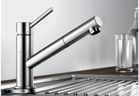 Смеситель Бланко KANO-S хром 521503 фото 2 Смеситель Blanco KANO-S хром 521503 фото 2