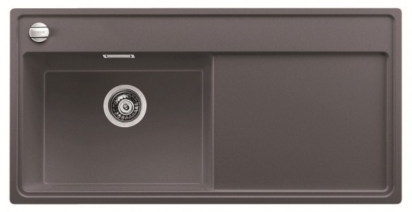 Мойка Бланко ZENAR XL 6S-F темная скала чаша слева 523910 фото 1 Мойка Blanco ZENAR XL 6S-F темная скала чаша слева 523910 фото 1