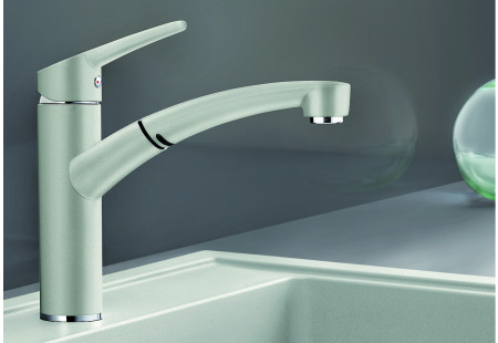 Смеситель Бланко NEA-S SILGRANIT жасмин 520301 фото 2 Смеситель Blanco NEA-S SILGRANIT жасмин 520301 фото 2