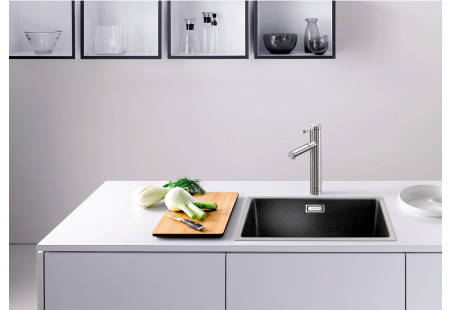 Смеситель Бланко Linee-S нержавеющая сталь матовая 517593 фото 4 Смеситель Blanco Linee-S нержавеющая сталь матовая 517593 фото 4