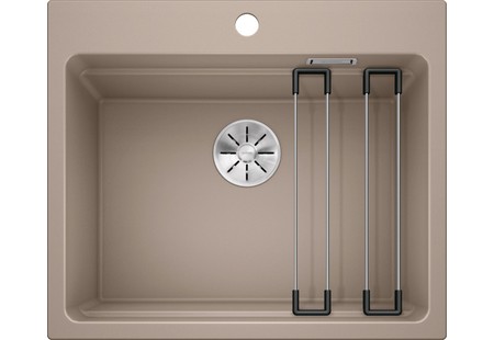 Мойка Blanco Etagon 6 серый бежевый клапан-автомат InFino 524546 фото 7