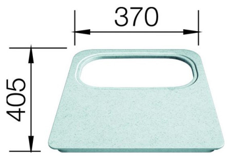 Разделочная доска Бланко 218796 фото 2 Разделочная доска Blanco 218796 фото 2