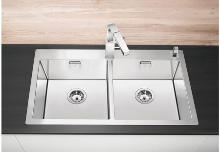 Мойка Бланко Claron 400/400-IF/N нержавеющая сталь полированная 521617 фото 2 Мойка Blanco Claron 400/400-IF/N нержавеющая сталь полированная 521617 фото 2