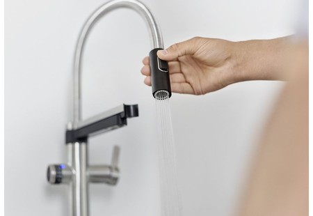 Смеситель Blanco EVOL-S Pro Filter нержавеющая сталь 526276 фото 6