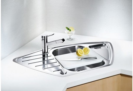 Мойка Бланко Lantos 9E-IF нержавеющая сталь полированная чаша справа 516277 фото 4 Мойка Blanco Lantos 9E-IF нержавеющая сталь полированная чаша справа 516277 фото 4