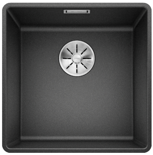 Мойка Blanco SUBLINE 400-F антрацит клапан-автомат InFino 523475 фото 2