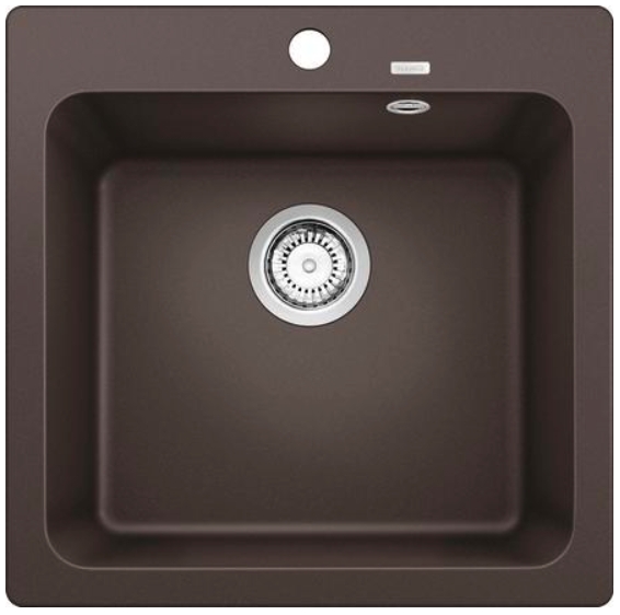 Мойка Бланко NAYA 5 Silgranit кофе 526585 фото 1 Мойка Blanco NAYA 5 Silgranit кофе 526585 фото 1