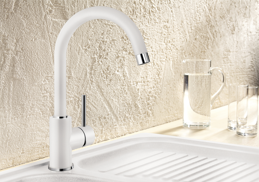 Смеситель Бланко MIDA Silgranit антрацит 524202 фото 8 Смеситель Blanco MIDA Silgranit антрацит 524202 фото 8