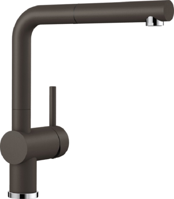 Смеситель Бланко Linus-S рычаг справа капучино 525807 фото 1 Смеситель Blanco Linus-S рычаг справа капучино 525807 фото 1