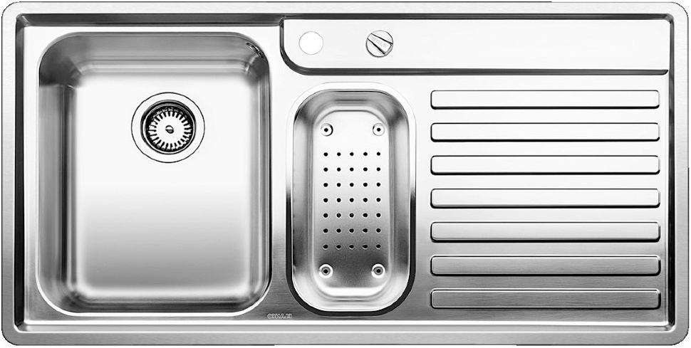 Мойка Бланко Vektris 6 S нержавеющая сталь полированная чаша слева 513017 фото 1 Мойка Blanco Vektris 6 S нержавеющая сталь полированная чаша слева 513017 фото 1