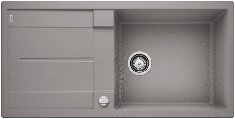 Мойка Бланко Metra XL 6 S-F алюметаллик клапан-автомат InFino 519151 фото 1 Мойка Blanco Metra XL 6 S-F алюметаллик клапан-автомат InFino 519151 фото 1