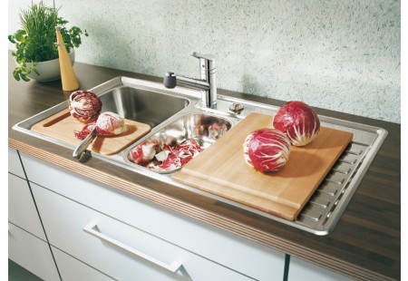 Мойка Бланко Vektris 6 S нержавеющая сталь полированная чаша слева 513017 фото 2 Мойка Blanco Vektris 6 S нержавеющая сталь полированная чаша слева 513017 фото 2