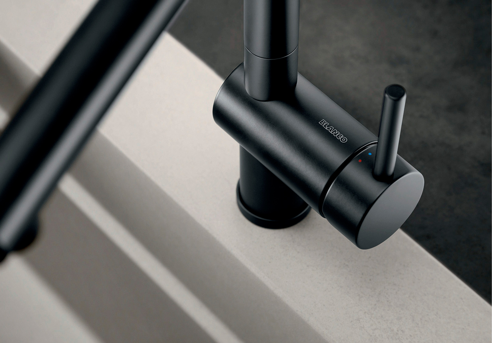 Смеситель Бланко Linus матовый черный 525806 фото 3 Смеситель Blanco Linus матовый черный 525806 фото 3