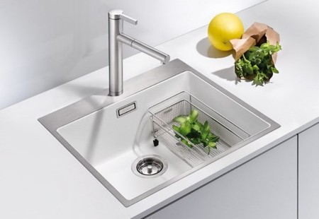 Мойка Blanco SUBLINE 500-IF/A белый клапан-автомат InFino 524112 фото 6