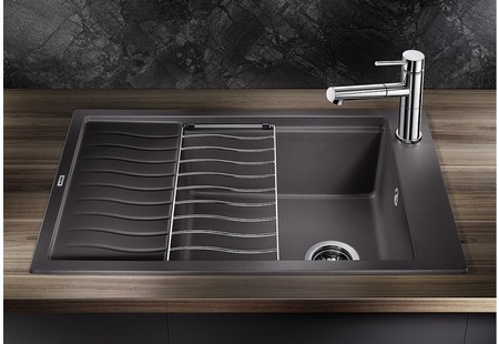 Мойка Blanco Elon XL 6S алюметаллик клапан-автомат InFino 524836 фото 6