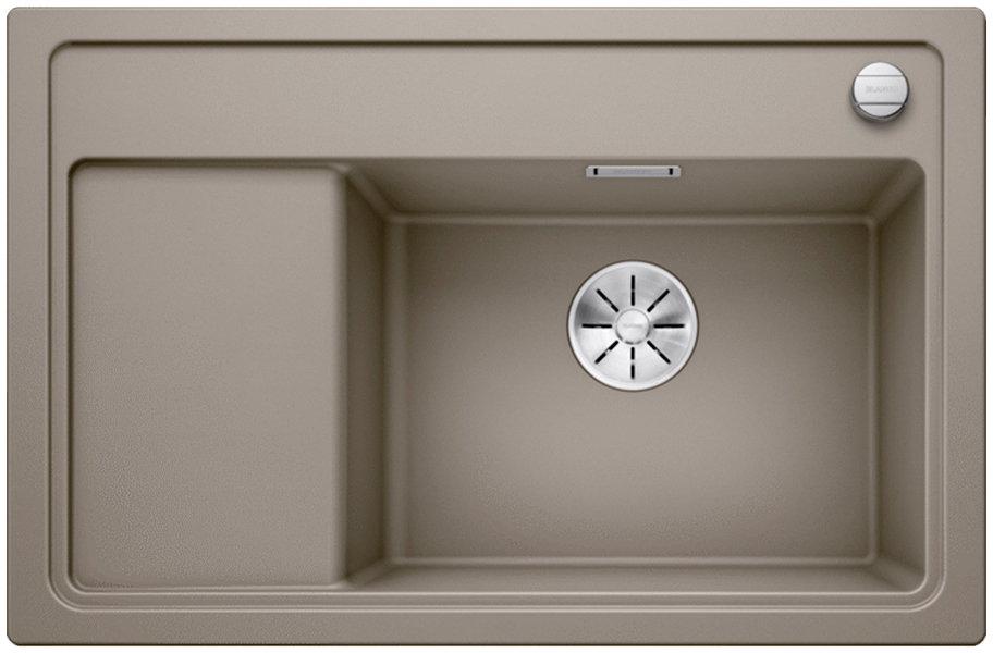 Мойка Бланко ZENAR XL 6 S серый бежевый чаша справа клапан-автомат InFino 523782 фото 1 Мойка Blanco ZENAR XL 6 S серый бежевый чаша справа клапан-автомат InFino 523782 фото 1