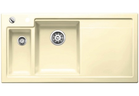 Мойка Бланко Axon II 6S ваниль чаша слева 516545 фото 1 Мойка Blanco Axon II 6S ваниль чаша слева 516545 фото 1