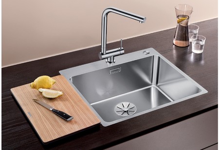 Мойка Blanco Andano 500-IF-A нержавеющая сталь полированная клапан-автомат InFino 525245 фото 2
