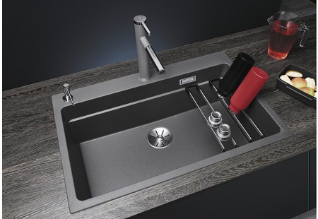 Мойка Blanco Etagon 8 белый клапан-автомат InFino 525191 фото 8