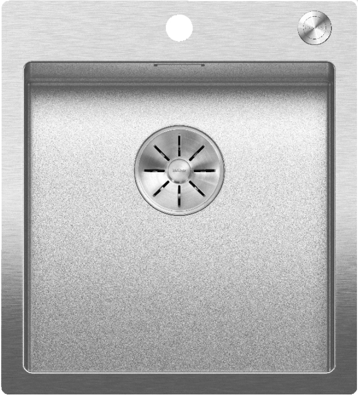 Мойка Бланко Claron 400-IF/A Durinox® отводная арматура InFino® нержавеющая сталь полированная клапан-автомат InFino 523392 фото 1 Мойка Blanco Claron 400-IF/A Durinox® отводная арматура InFino® нержавеющая сталь полированная клапан-автомат InFino 523392 фото 1