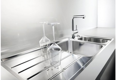 Мойка Blanco Axis II 6 S-IF нержавеющая сталь полированная чаша справа 516529 фото 5