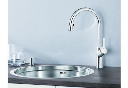 Смеситель Бланко Carena-S Silgranit жасмин 520985 фото 2 Смеситель Blanco Carena-S Silgranit жасмин 520985 фото 2