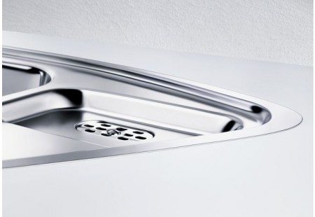 Мойка Бланко Lantos 9E-IF нержавеющая сталь полированная чаша справа 516277 фото 3 Мойка Blanco Lantos 9E-IF нержавеющая сталь полированная чаша справа 516277 фото 3