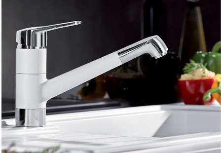 Смеситель Бланко NOTIS SILGRANIT антрацит 523242 фото 2 Смеситель Blanco NOTIS SILGRANIT антрацит 523242 фото 2