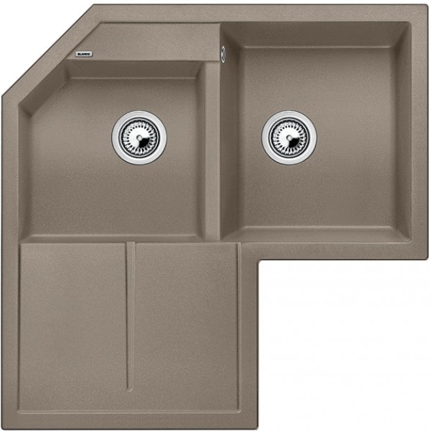 Мойка Бланко Metra 9 E серый бежевый чаша справа клапан-автомат InFino 517367 фото 2 Мойка Blanco Metra 9 E серый бежевый чаша справа клапан-автомат InFino 517367 фото 2