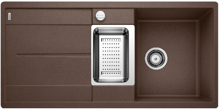 Мойка Бланко Metra 6 S-F кофе 519120 фото 1 Мойка Blanco Metra 6 S-F кофе 519120 фото 1