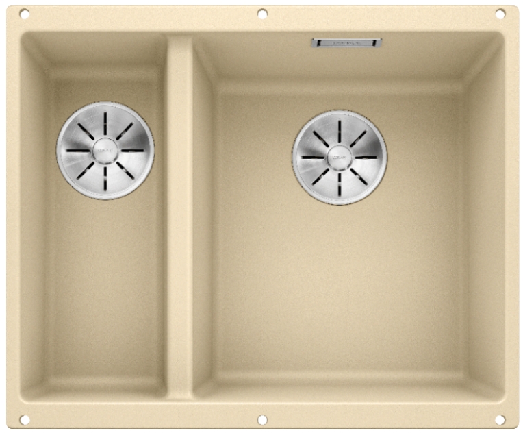 Мойка Blanco SUBLINE 340/160-U SILGRANIT шампань клапан-автомат InFino 523564 фото 2