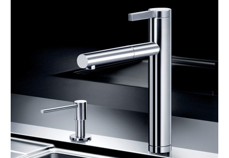 Смеситель Бланко Linee-S нержавеющая сталь матовая 517593 фото 12 Смеситель Blanco Linee-S нержавеющая сталь матовая 517593 фото 12