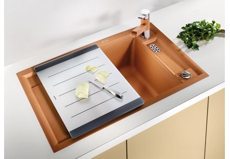 Мойка Бланко AXIA 45 S-F алюметаллик чаша справа 516786 фото 2 Мойка Blanco AXIA 45 S-F алюметаллик чаша справа 516786 фото 2