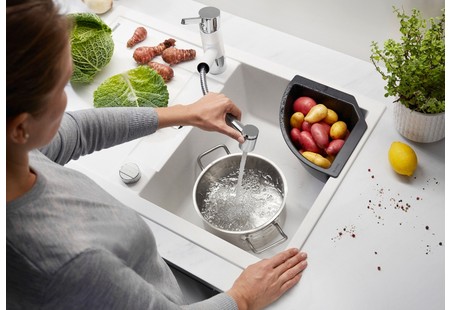 Мойка Бланко Metra 45S compact шампань 519578 фото 7 Мойка Blanco Metra 45S compact шампань 519578 фото 7