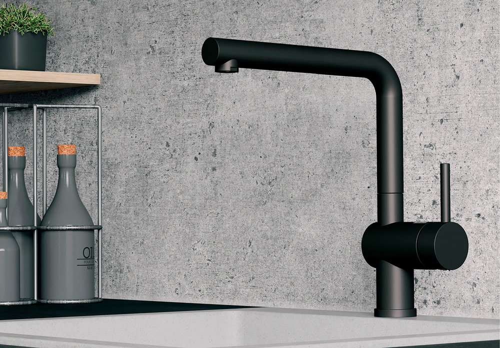 Смеситель Бланко Linus матовый черный 525806 фото 4 Смеситель Blanco Linus матовый черный 525806 фото 4