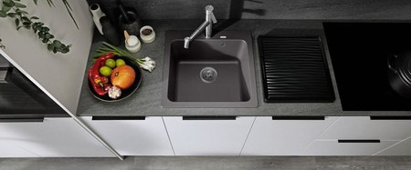 Мойка Бланко NAYA 5 Silgranit темная скала 526580 фото 1 Мойка Blanco NAYA 5 Silgranit темная скала 526580 фото 1