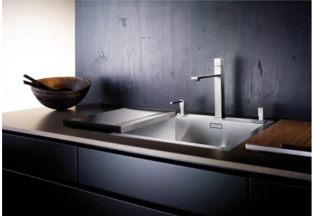 Мойка Бланко Zerox 500-IF/A нержавеющая сталь полированная клапан-автомат InFino 521630 фото 3 Мойка Blanco Zerox 500-IF/A нержавеющая сталь полированная клапан-автомат InFino 521630 фото 3