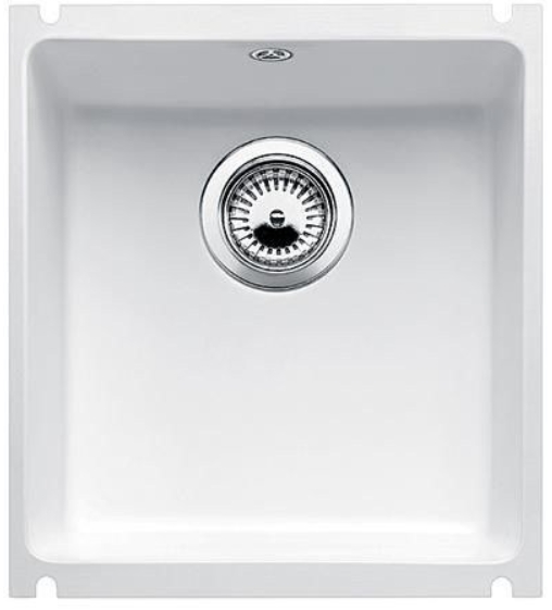 Мойка Бланко SUBLINE 375-U белый глянцевый 516035 фото 1 Мойка Blanco SUBLINE 375-U белый глянцевый 516035 фото 1