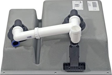 Мойка Blanco SUBLINE 340/160-U SILGRANIT шампань клапан-автомат InFino 523554 фото 3